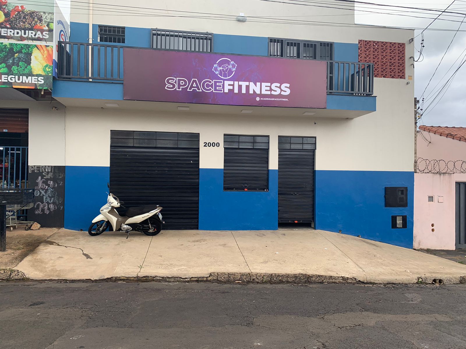 Foto do interior da academia Space Fitness
