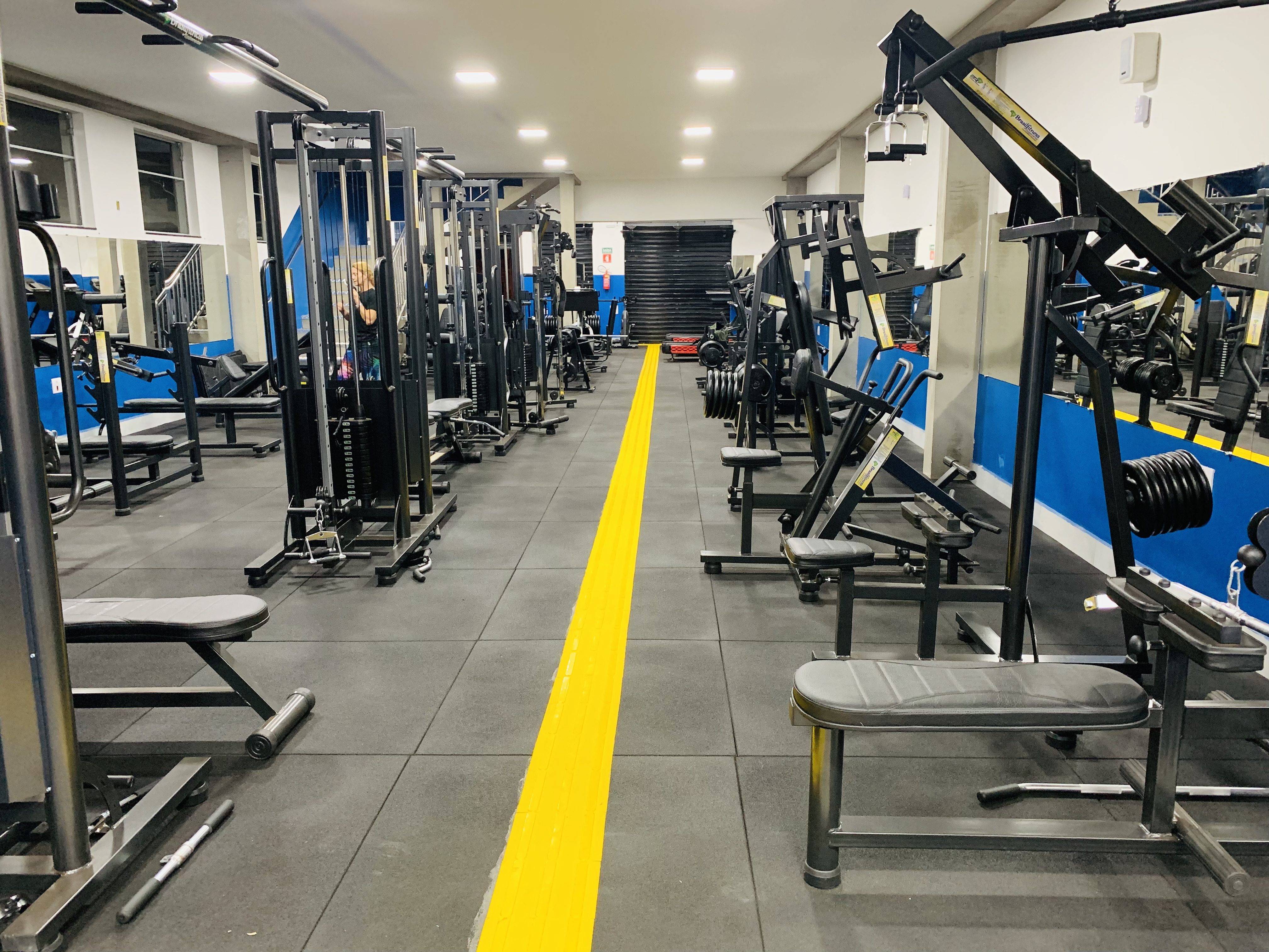 Alunos treinando na Space Fitness
